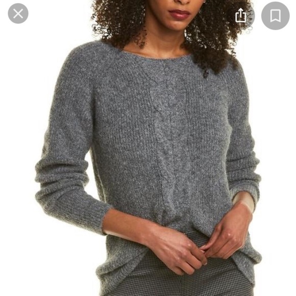 NWOT Max Studio cable knit pullover sweater - Picture 1 of 7